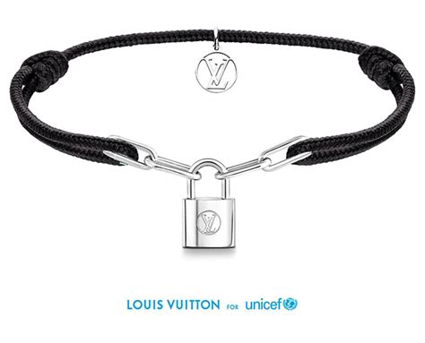 louis vuitton silver locket bracelet|louis vuitton unicef bracelet price.